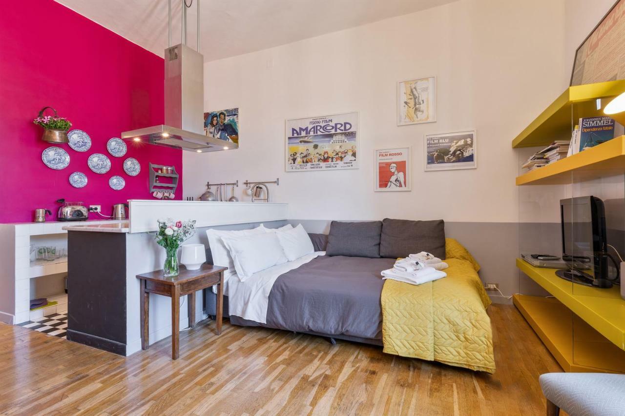 Rome As You Feel - Vittorio Colorful Design Apartment Exterior photo